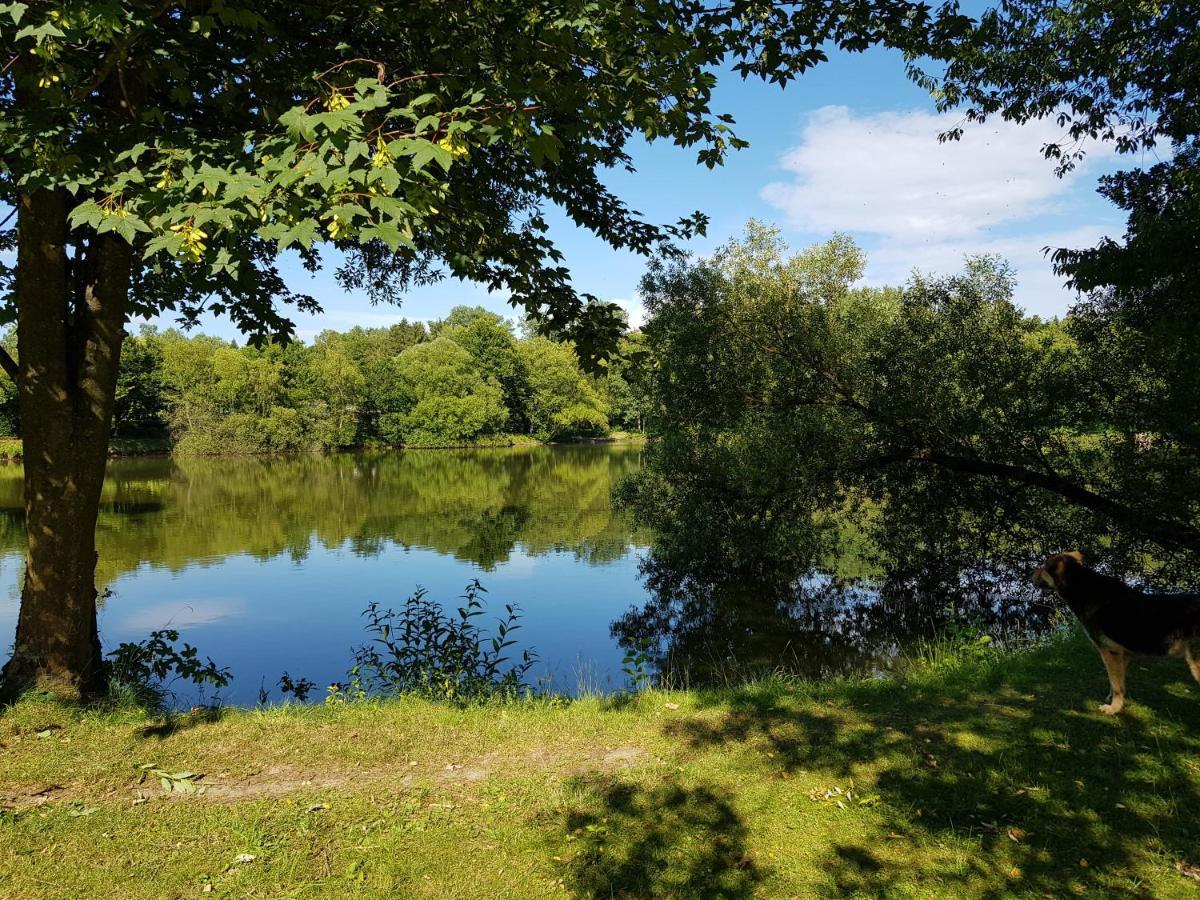 Chalet "Waldhauszeit" Am See Mücke Eksteriør bilde