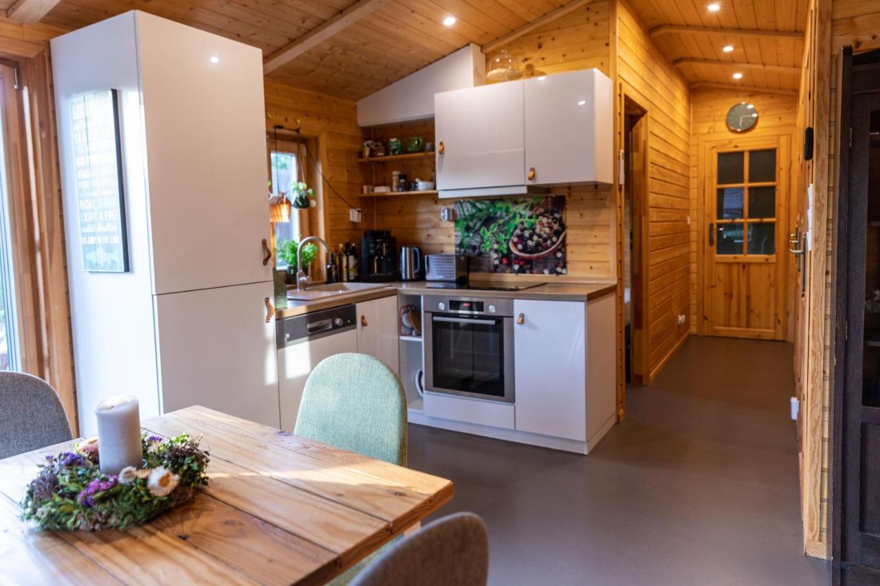 Chalet "Waldhauszeit" Am See Mücke Eksteriør bilde